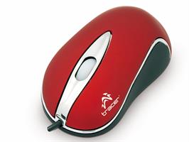 Mysz  TRACER Rayon red TRM-118 USB